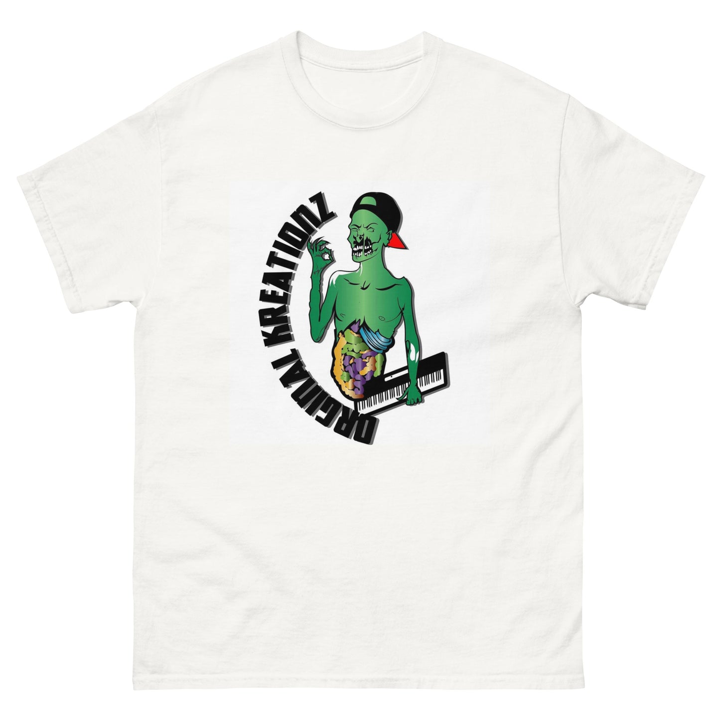 Zombie White Tee